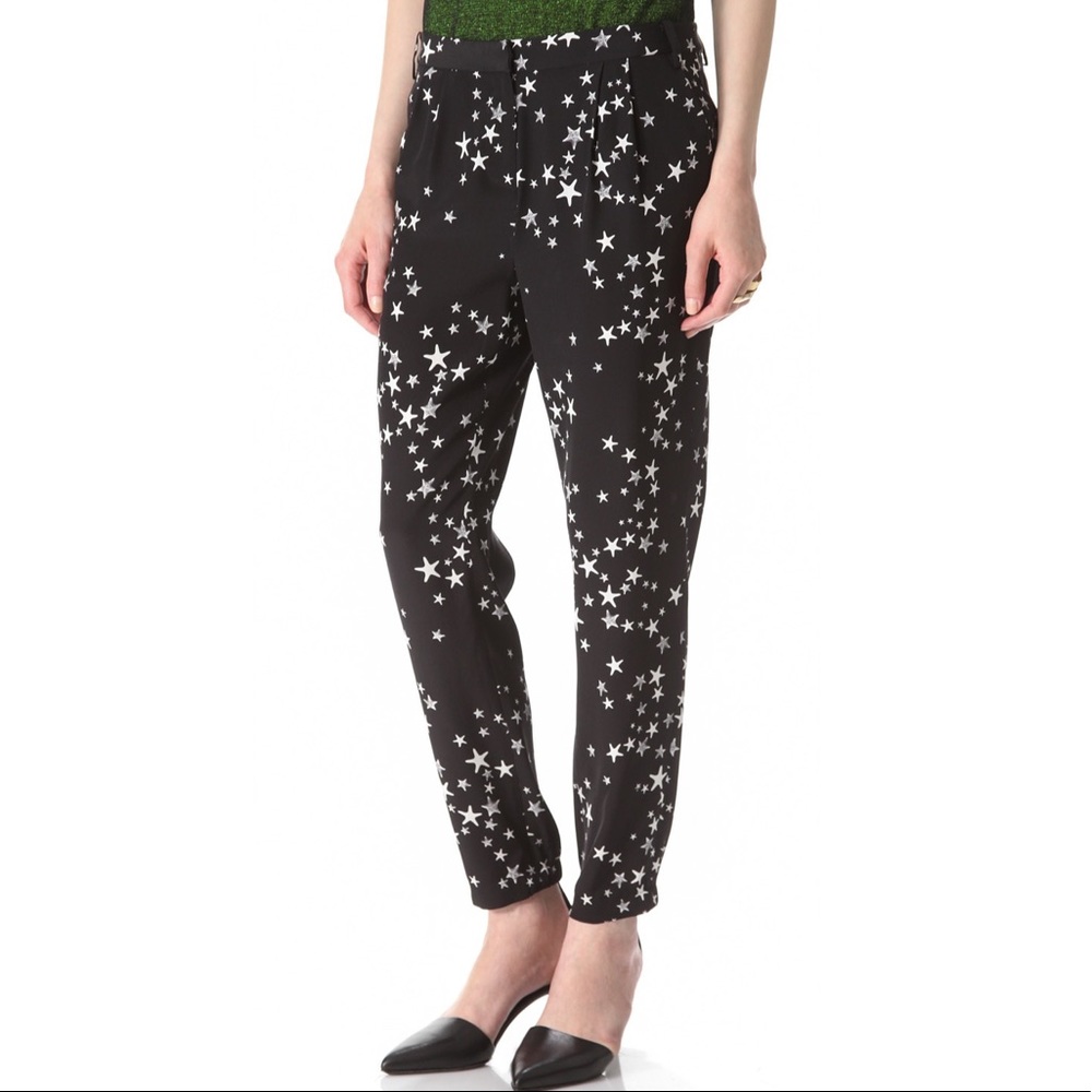 Tibi Starfish Pleated Pants